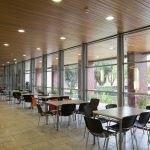  La mensa del Trinity Hall a Dublino, Irlanda