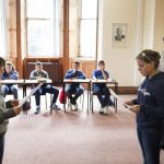 Gli studenti del programma estivo inglese della scuola Emerald Cultural Institute di Dublino, Irlanda