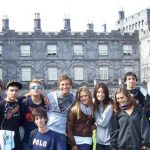 Gli studenti del programma estivo di inglese della scuola Emerald Cultural Institute di Dublino in giro per la città