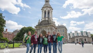 corsi di inglese per ragazzi a Dublino - scuola di inglese Emerald Cultural Institute in Irlanda al Trinity College e il Trinity Hall viaggio studio di inglese a Dublino