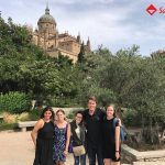 Estudio Sampere Salamanca students visit the city