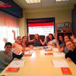 Estudio Sampere Salamanca students in the classroom