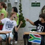 Gli studenti della scuola LINES Downe House in gita