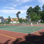 I campi di tennis della Downe House School