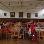 La sala pranzo della scuola LINES Queenswood 