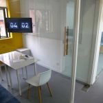 Una classe del That's Mandarin Shanghai Jiaozhou campus di Shanghai