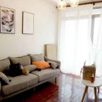 Il salone dell'appartamento in condivisione della That's Mandarin Shanghai 