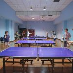 That's Mandarin Beijing Summer Camp students play table tennis