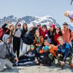 Leysin American School Summer Camp students on a mountain trip