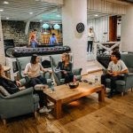 Leysin American School Summer Camp lounge area