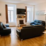 Lounge area of the Leysin American School Summer Camp accommodation