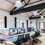 La sala computer dell'Institut auf dem Rosenberg