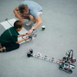 La classe di robotica dell'Institut auf dem Rosenberg