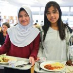 Summer Boarding Courses Headington Oxford Summer School students in dining area