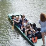 Summer Boarding Courses Headington Oxford Summer School students go punting