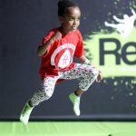 Summer Boarding Courses Oxford Summer School students at a trampoline park