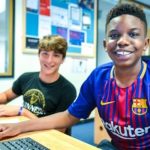 Gli studenti della SBC Eton College Summer Academy