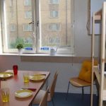 La cucina del residence della Bucksmore London King's College 