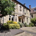 L'edificio dell'alloggio del Bucksmore Oxford Brasenose College