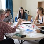 Una classe del Bucksmore Oxford Brasenose College