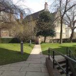 Il retro dell'alloggio del Bucksmore Oxford Brasenose College