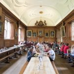 La mensa del Bucksmore Oxford Brasenose College