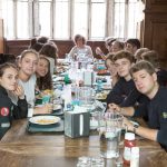 La mensa del Bucksmore Oxford Brasenose College