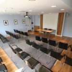 Un aula conferenze del Bucksmore Cambridge Magdalene College 