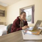 Una stanza singola della Bucksmore Cambridge Magdalene College Summer School 