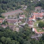 Vista aerea della scuola LINES Downe House