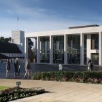 L'edificio moderno "Murray Centre" nel campus della Downe House School, completato nel 2018