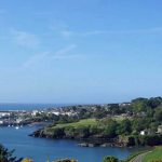 Vista del porto di Dunmore East, Irlanda