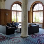 L'area reception della Swiss Language Club SLC Leysin 