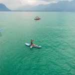 Gli studenti della SLC Leysin Summer Camp vanno sul SUP