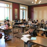 Una classe dell'Institut Monte Rose