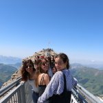 Gli studenti del programma estivo dell'Institut Monte Rosa in gita