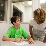 World Sports Camp classroom
