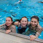 World Sports Camp students swim