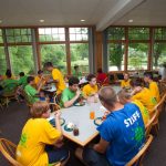 World Sports Camp dining hall