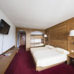 Quadruple bedroom in the Alpadia Leysin Summer Camp accommodation