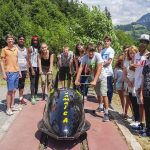 Alpadia Leysin Summer Camp students enjoy activities outside