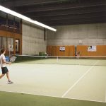 Alpadia Leysin Summer Camp students play tennis