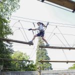 Alpadia Leysin Summer Camp students go to an adventure park