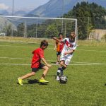 Alpadia Leysin Summer Camp students play soccer