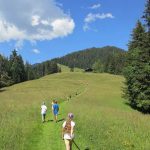 Alpadia Leysin Summer Camp students go hiking