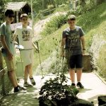 Alpadia Leysin Summer Camp students play croquet