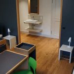 Una stanza doppia dell'alloggio della scuola estiva Alpadia Engelberg