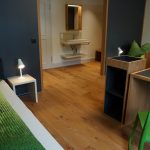 Una stanza doppia dell'alloggio della scuola estiva Alpadia Engelberg