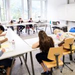Una classe della scuola Alpadia Engelberg