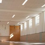 Una palestra della scuola Alpadia Engelberg